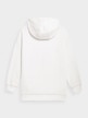 OUTHORN Women's oversize hoodie white 6