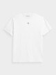 OUTHORN Men's oversize T-shirt with print white 6