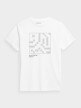 OUTHORN Men's T-shirt with print white 5