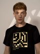 OUTHORN Men's T-shirt with print deep black 2