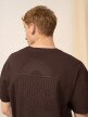 OUTHORN Men's oversize T-shirt with print 3