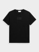 OUTHORN Men's oversize T-shirt with print deep black 5