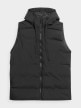 OUTHORN Women's oversize synthetic down vest deep black 5