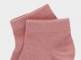 OUTHORN Women's basic ankle socks (2 pairs) dark pink 2