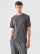 OUTHORN Men's ribbed t-shirt anthracite