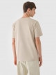 OUTHORN Men's t-shirt with print beige 5