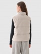 OUTHORN Women's down vest beige 6