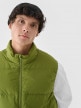 OUTHORN Men's down vest navy green 2