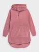 OUTHORN Women's pullover fleece with hood dark pink 5