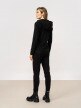 OUTHORN Women's fleece deep black 5