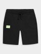 OUTHORN Men's knit shorts deep black 5