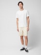 OUTHORN Men's jeans shorts cream 5