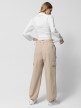 OUTHORN Women's parachute trousers beige 2