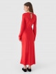 OUTHORN Dress with viscose red 2