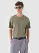 OUTHORN Men's basic t-shirt khaki