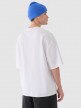 OUTHORN Men's boxy cut t-shirt white 3