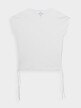 OUTHORN Women's oversize t-shirt  white 6