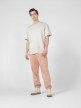 OUTHORN Men's oversize plain T-shirt - cream 2