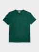 OUTHORN Women's oversize T-shirt with embroidery - green 5