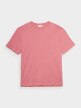 OUTHORN Men's oversize T-shirt with embroidery - pink pink 6