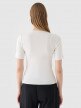 OUTHORN Women's ribbed t-shirt 4