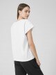 OUTHORN Women's V-neck T-shirt white 3