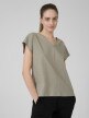 OUTHORN Women's Vneck Tshirt gray