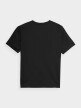 OUTHORN Men's T-shirt with print - black deep black 7