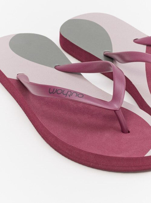 OUTHORN Women's flipflops  light pink