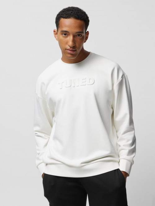 OUTHORN Men's oversized sweatshirt without hood