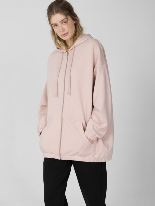 Women's oversize hoodie - pink