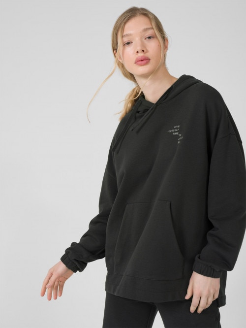 OUTHORN Women's oversize hoodie darrk gray