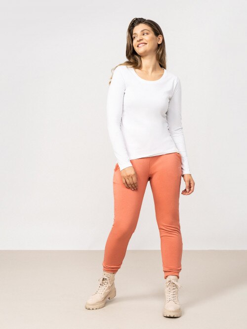 Women's plain longsleeve