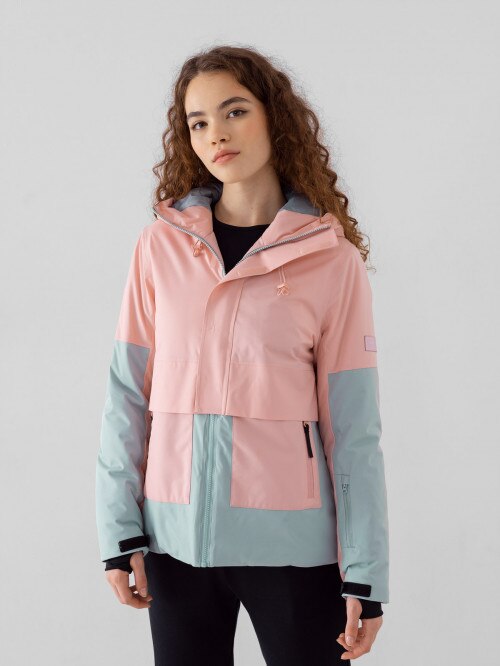Women's ski jacket light pink