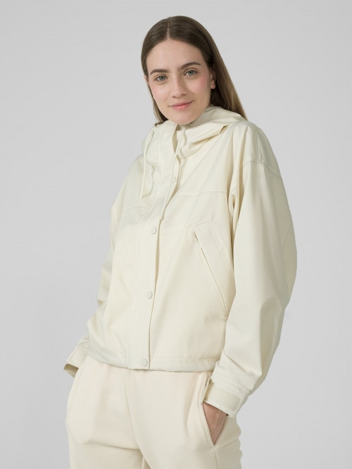 Women's transitional jacket - cream