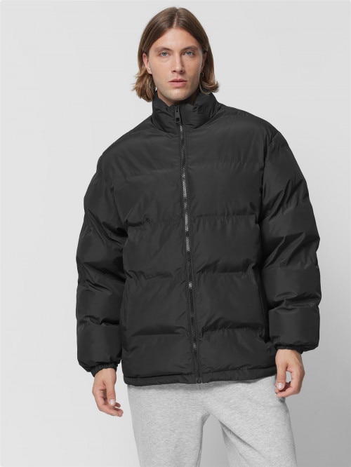 Men's synthetic-fill down water resistant jacket