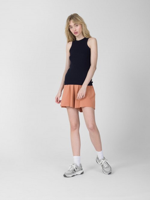 OUTHORN Women's loosefitting shorts  orange orange