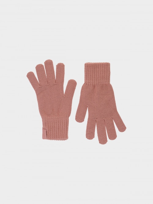 OUTHORN Women's gloves dark pink