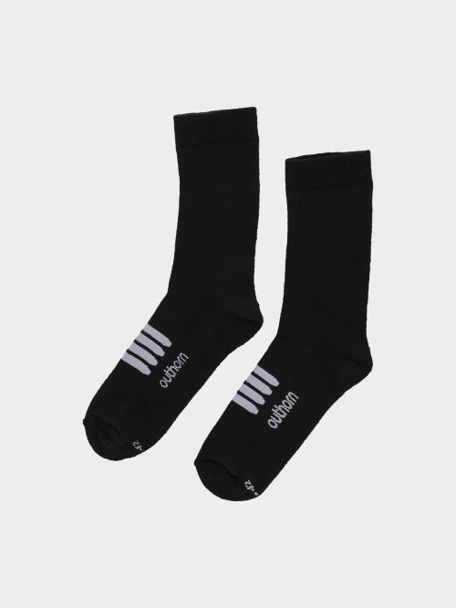 OUTHORN Unisex trekking socks deep black
