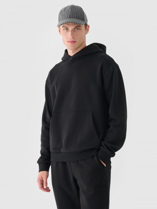 OUTHORN Men's hoodie deep black