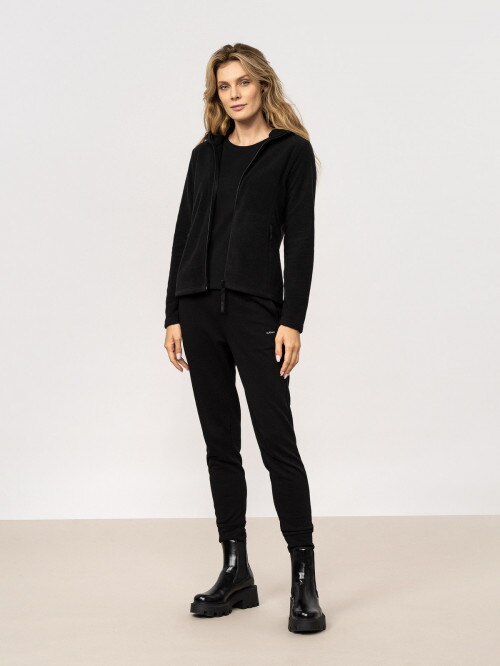 OUTHORN Women's fleece deep black