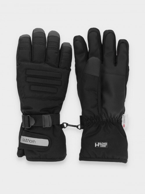 OUTHORN Men's ski gloves deep black