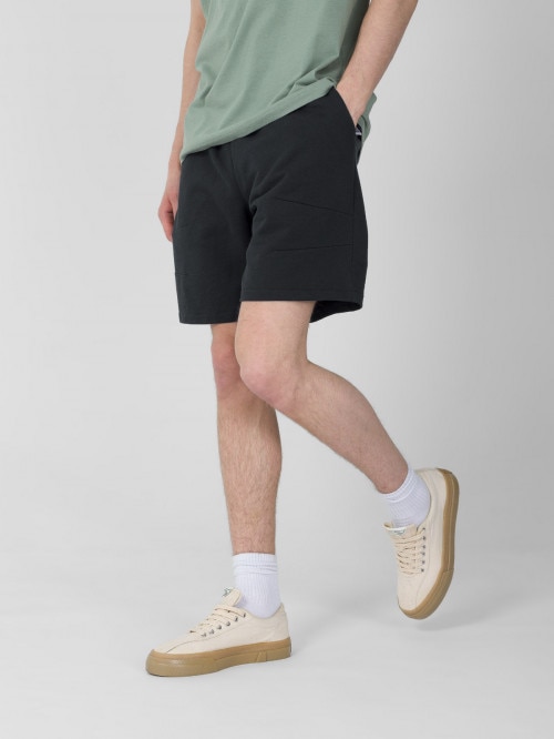 Men's sweat shorts - navy blue