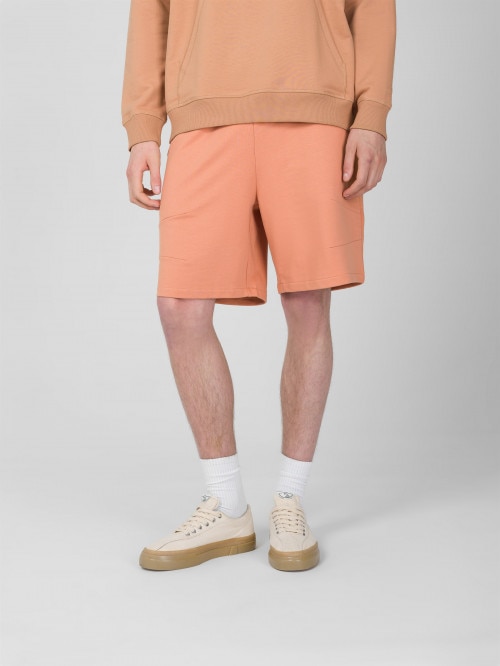 Men's sweat shorts - orange