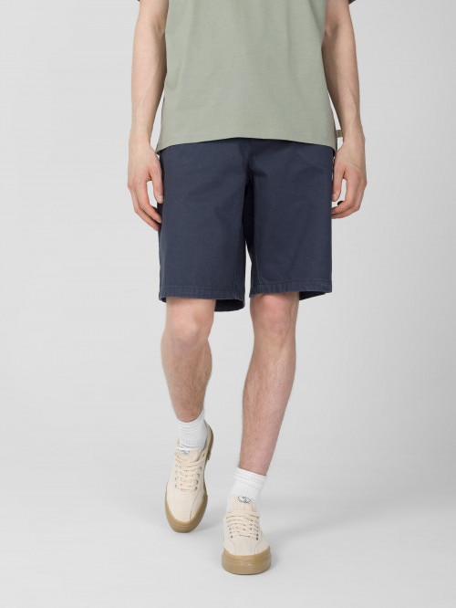 Men's woven shorts - navy blue