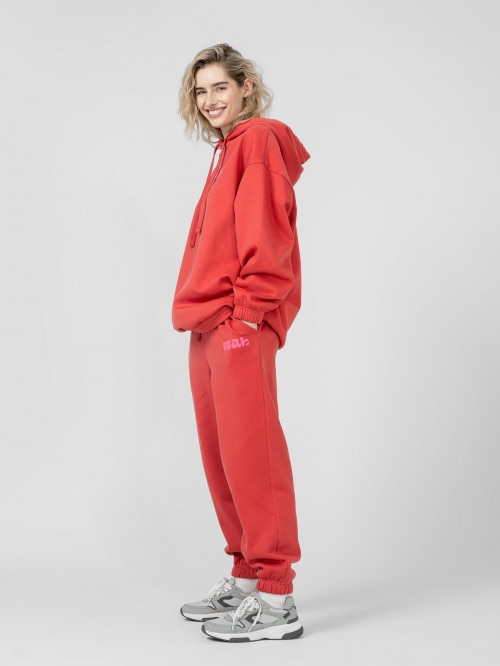 OUTHORN Women's sweatpants  red red
