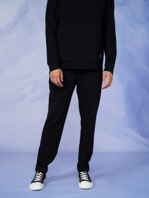 Men's ribbed sweatpants