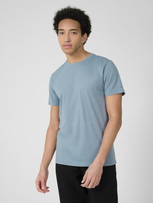 OUTHORN Men's plain Tshirt blue