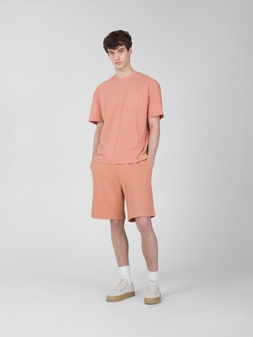 Men's plain T-shirt - orange