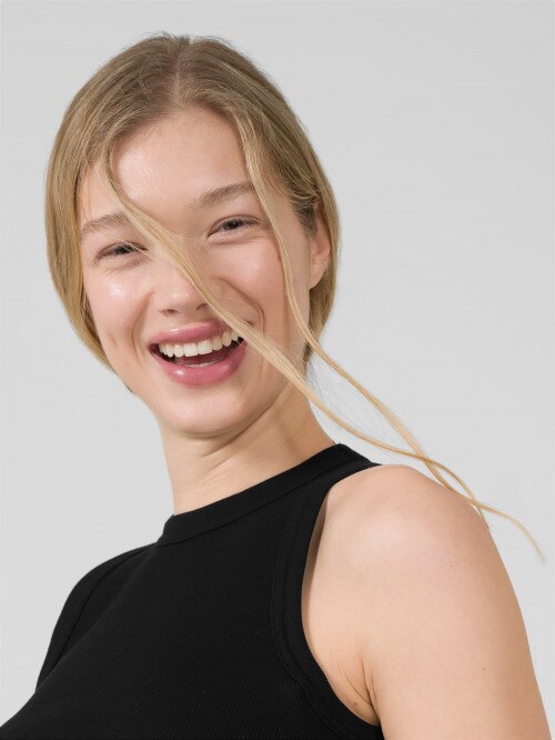 Women's ribbed top